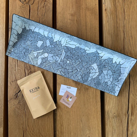 Première collaboration avec l'artiste Ombeline Villers