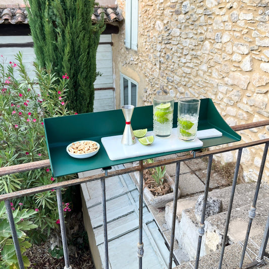 Balconie Extra Terrasse, table en acier pour balcon